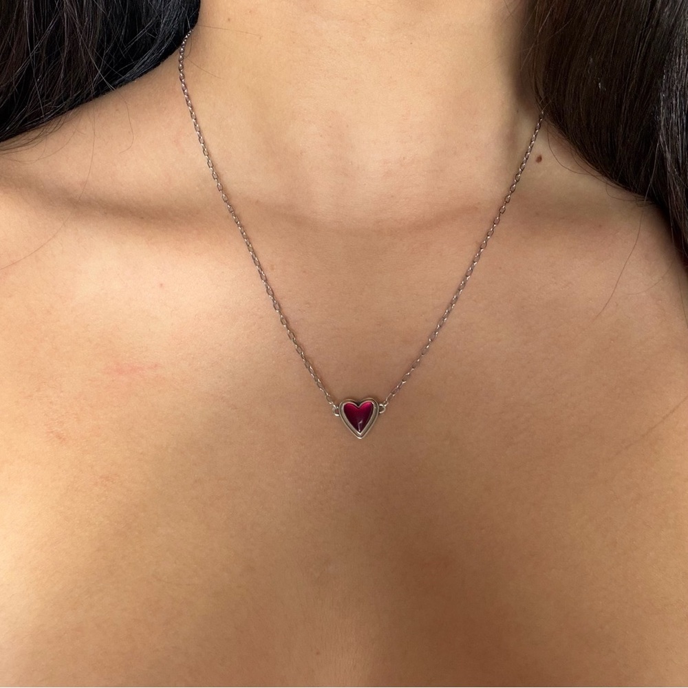 James Very Sterling Silver Sweetheart Pendant Necklace